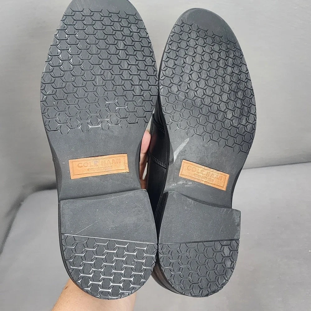 Cole Haan Bedford Penny Loafer Black Leather Mens 7 M